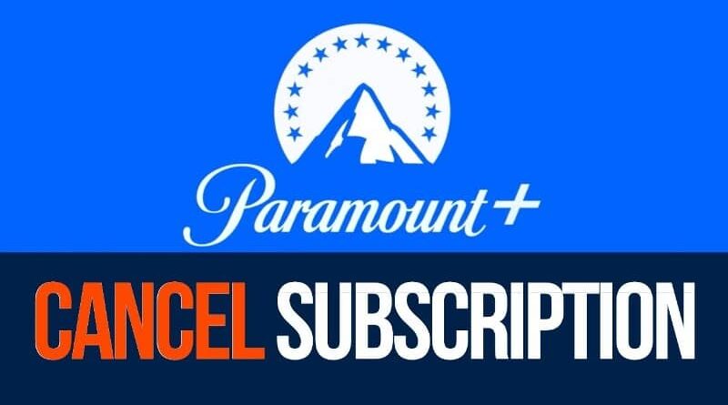 how to cancel paramount plus