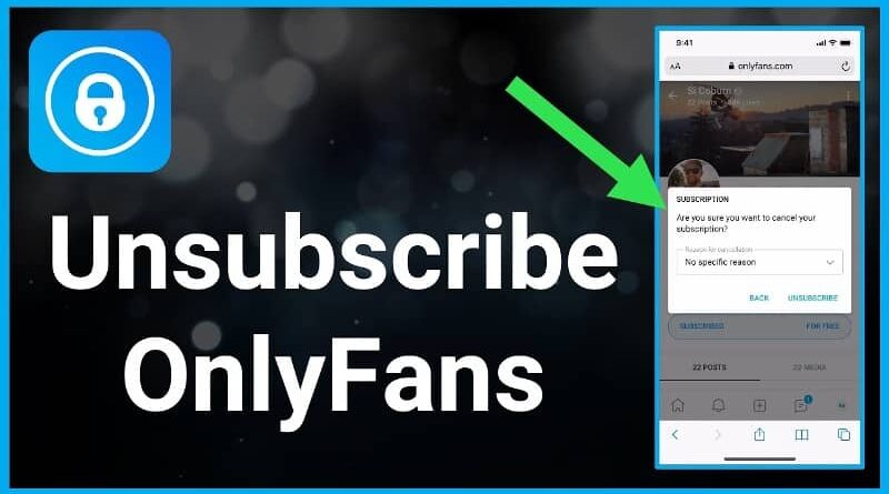 how to cancel onlyfans subscription
