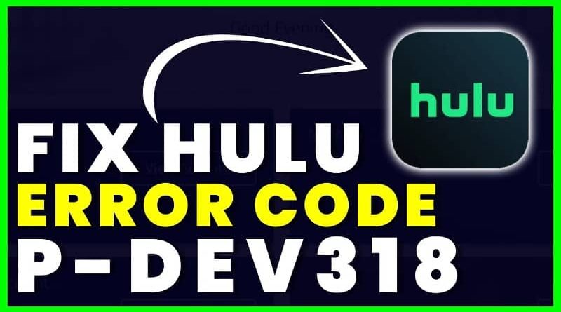 hulu error code p-dev318