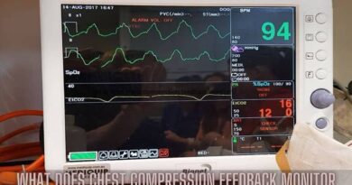 what does a chest compression feedback device monitor