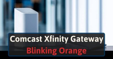 xfinity router blinking orange